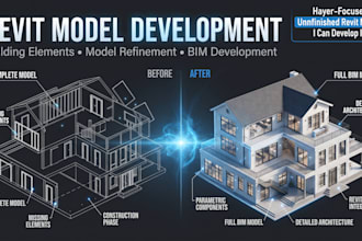 build model building elements and develop your revit project