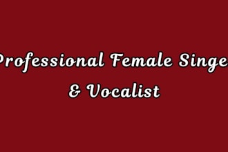 be female pop singer, vocalist female edm singer songwriter edm song