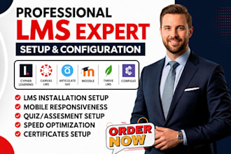 setup cypher learning canvas lms articulate 360 moodle thrive lms configio