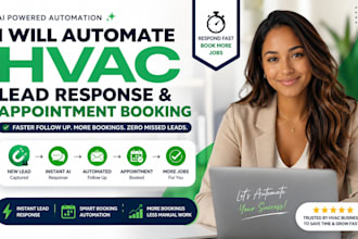 automate hvac lead response and appointment booking