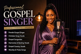 female gospel singer christian singer worship singer, cover melody songwriter