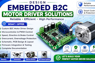 design embedded b2c motor driver solutions for reliable applications