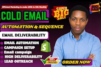 setup b2b cold email campaign automation high deliverability cold email campaign