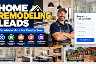 generate home remodeling leads bathroom remodeling home improvement fb ads
