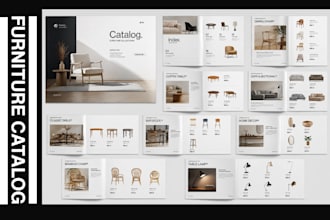 design home living vanity outdoor interior furniture product catalog, brochure