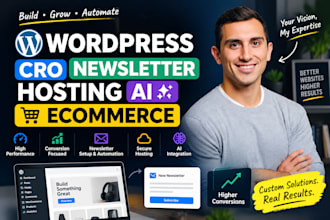 optimize wordpress conversion rate wordpress newsletter hosting ai ecommerce