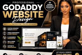 design godaddy website redesign godaddy website on godaddy website builder