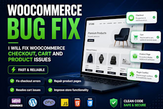fix woocommerce checkout, cart and product issues