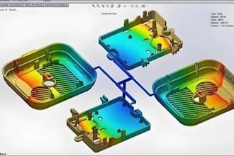 do injection molding dfm analysis, core cavity mold design, mold flow analysis