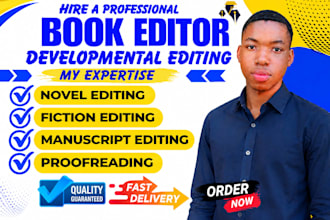 edit your novel or fiction manuscript professionally