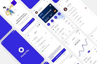 develop fintech app, crypto wallet app, payment app, bank app, loan app, website