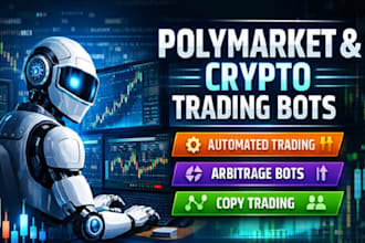 create ai openclaw, polymarket bot, kalshi bot, crypto trading bot, volume bot