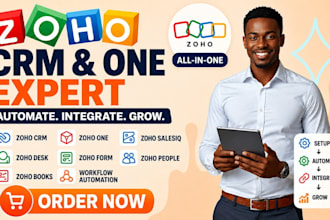 zoho crm zoho one zoho salesiq desk zoho form people books workflow automation
