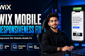 wix mobile responsiveness fix, responsive wix website mobile responsiveness fix