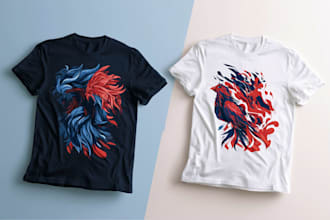 create typography t shirt design and creative design