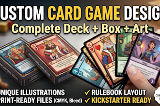 design custom party card games drinking game cards card game art board game