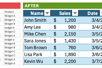 clean, organize, and analyze your data in excel