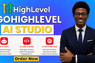 setup gohighlevel ai studio ghl ai vibe coding ghl ai website and funnel builder
