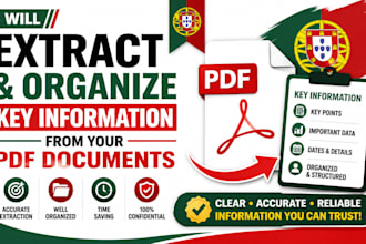 extract and organize key information from your PDF documents