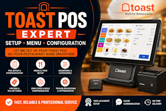 setup and configure your toast pos restaurant system
