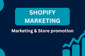 boost shopify sales with shopify marketing and ecommerce promotion