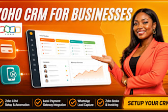 setup zoho crm automation zapier integration hubspot pipedrive zoho one setup