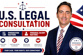 provide US legal consultation for immigration and personal injury matters