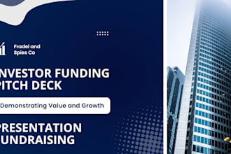 design startup pitch deck investor presentation fundraising deck