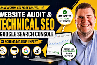 audit website index google search console technical seo expert schema markup