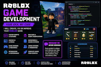 create roblox games for you