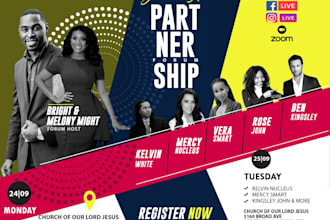 do professional, modern business flyer design and redesign