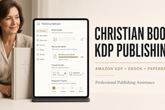 do amazon KDP book publishing for christian authors