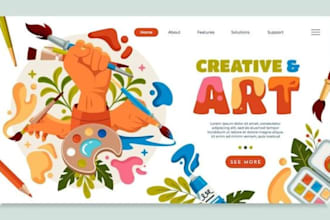 build squarespace art school website painting drawing  kids classes booking
