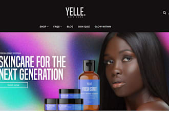 skincare website beauty website skincare shopify beauty store cosmetic website