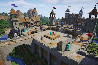 create custom minecraft pvp arena spawn build survival adventure as your builder
