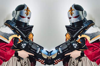 create custom cosplay creation wearable anime game movie cosplay armor for con