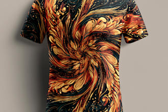 design custom amazing t shirt