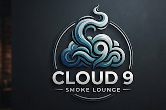 design vape logo for your smoke lounge