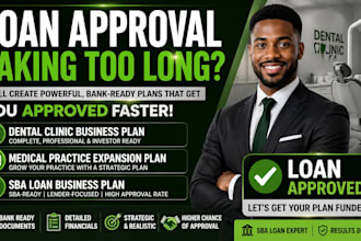 write a dental clinic business plan and medical practice expansion plan sba loan