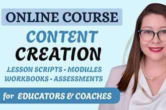 create online course content, ai video course creation, do course development