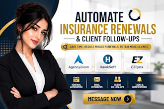 automate insurance renewals client follow up with agencyzoom hawksoft and ezlynx