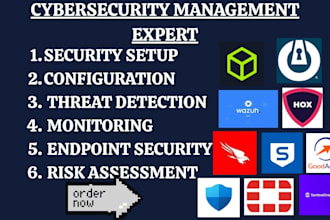 setup crowdstrike wazuh sophos microsoft defender fortinet cisco tenable splunk