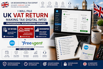 file UK vat return making tax digital mtd bookkeeping in xero freeagent taxcalc