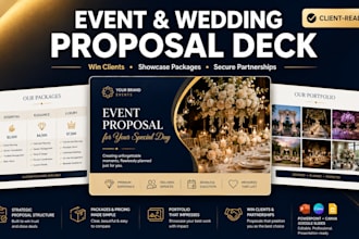 design brand, event sponsorship deck, conference sponsor proposal, pitch deck