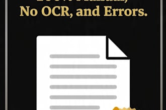 do fast and accurate pdf to word typing