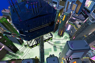 build custom roblox city map environment 3d map design game map in roblox studio