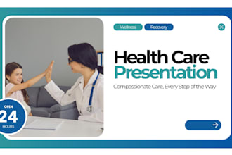create home care agency business plan healthcare pitch deck presentation design
