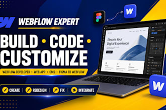 redesign webflow website expert webflow developer web app design coding