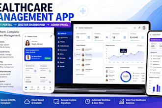 develop ai healthcare management and pharmacy delivery web app