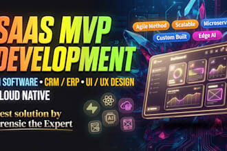 modern saas mvp, mcp ai software develop, supabase sap crm ui ux, lovable erp ai